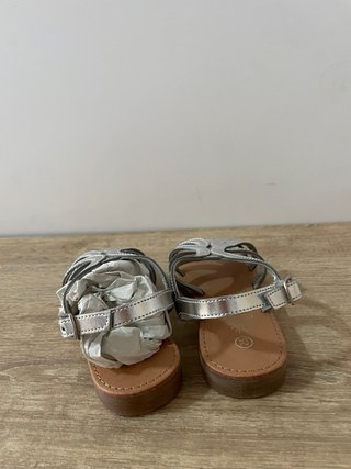 Sandali argento bambina tg 25