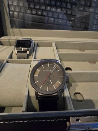 Lote caja de relojes y relojes