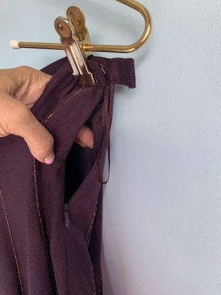 Falda Massimo Dutti bordada talla M