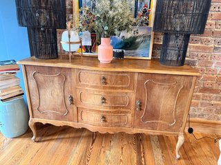 Aparador Vintage Francés Madera Maciza