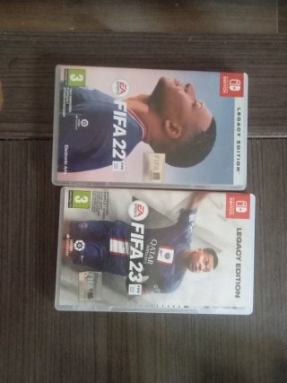 Nintendo Switch FIFA 22 y 23 Legacy Edition