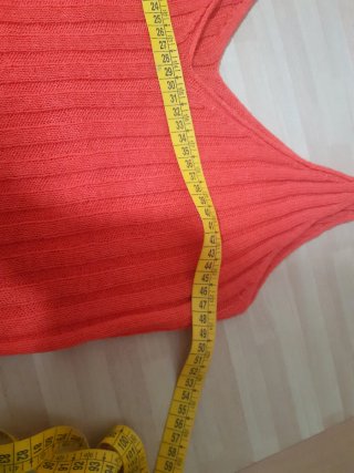 Top scollo V 50% Viscosa 50% acri