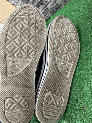 Converse All Star Pelle Nere 37.5