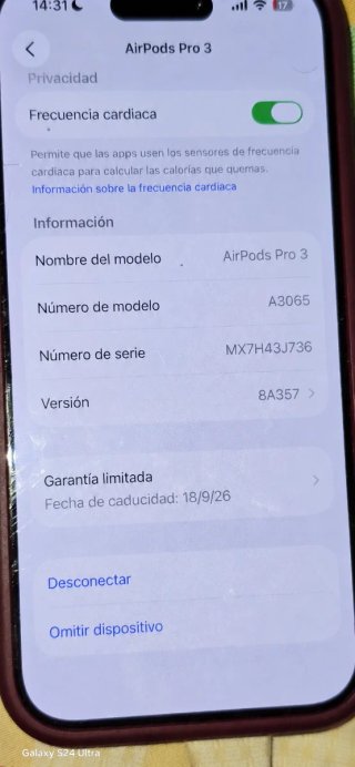 Airpods Pro 3ª Gen Blancos