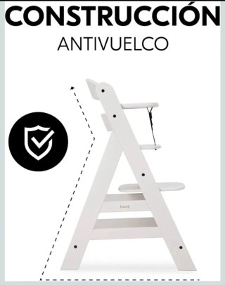 Trona Evolutiva Hauck Alpha Plus Madera
