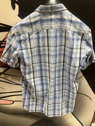 Camicia a quadri vintage uomo