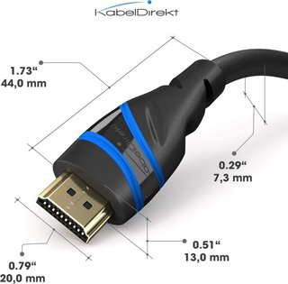 Cavo HDMI 2.1 Ultra Alta Velocità KabelDirekt