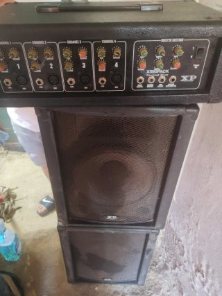 Amplificador y Altavoces XP X590pack
