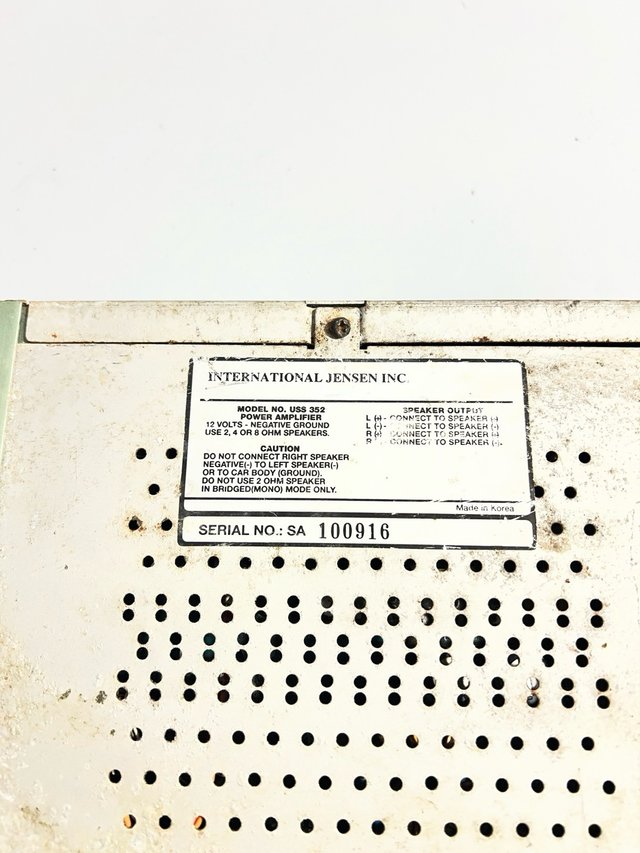 Etapa de potencia Jensen 352 150W