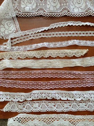 Lotes de puntillas para confección