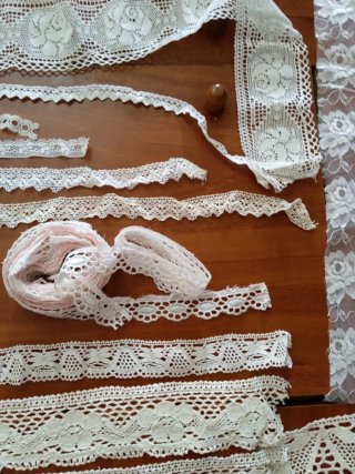 Lotes de puntillas para confección