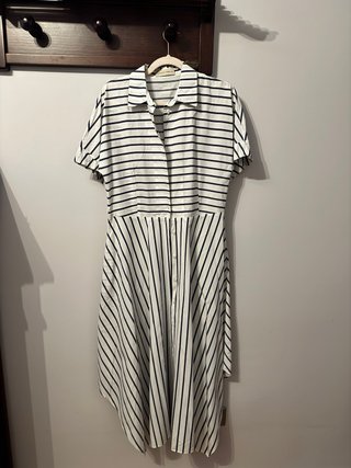 Vestido largo rayas Purificación García