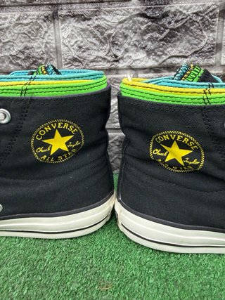 Converse All Star alte nere taglia 39