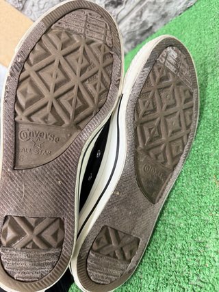 Converse All Star alte nere taglia 39