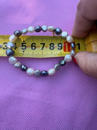 Pulsera Tous perlas irregulares