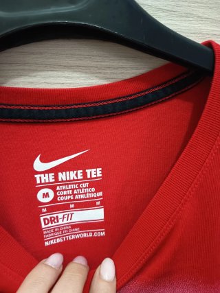 T-shirt Nike Dri-FIT Rossa Grafica Basket