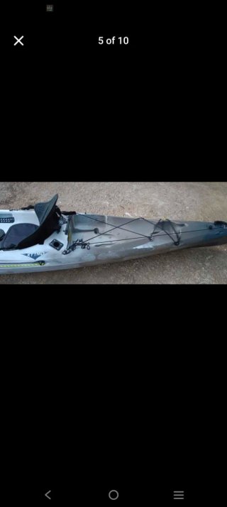 Kayak da pesca negoziabile