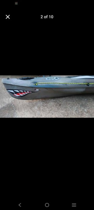 Kayak da pesca negoziabile