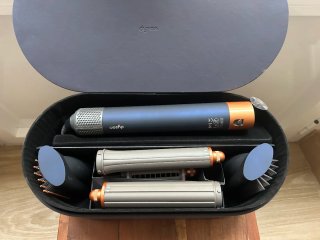 Dyson Airwrap Azul/Dorado