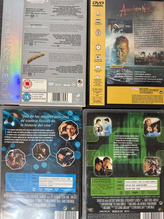 Pack 5 Películas DVD Terror/Ciencia Ficción