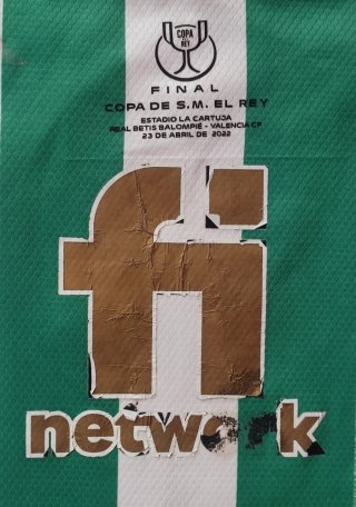 Camiseta Betis Kappa Final Copa del Rey 2022