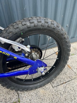 Bicicleta infantil azul 14”