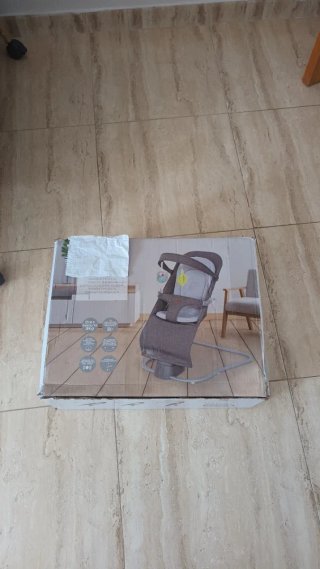 Hamaca para bebé gris