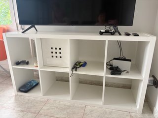 Estantería modular blanca