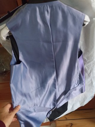 Traje de ceremonia FUENTECAPALA morado y negro