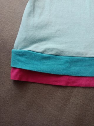 Jersey premamá MamiBay Talla M azul y rosa