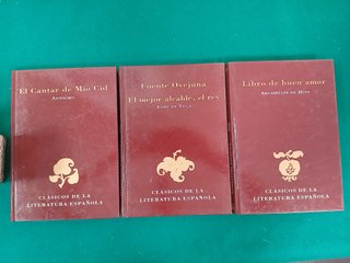 Lote 3 Libros Clasicos de la literatura española
