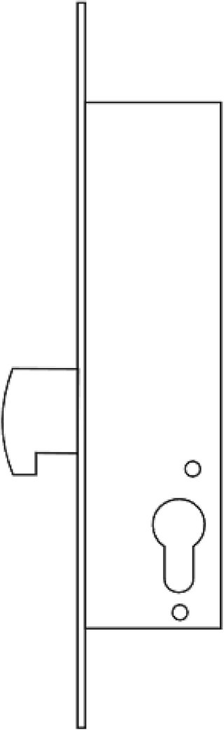 Tesa Assa Abloy cerradura monopunto 2241