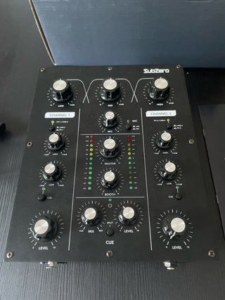 SubZero DRM-200 Mezclador DJ Rotary 2 Canales