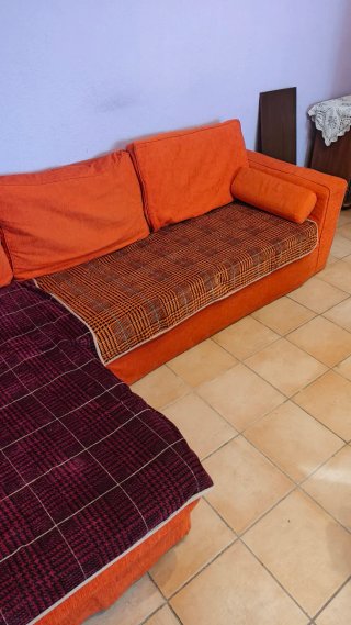 Divano letto ad isola