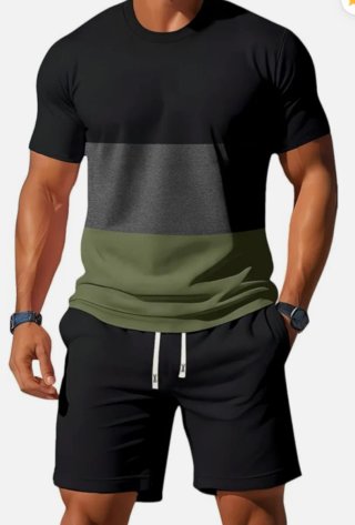 Conjuntos Verano Manga Corta y Pantalón Corto