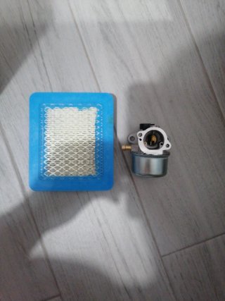 Carburador y filtro Cortacésped Briggs & Stratton