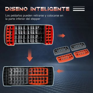Plataforma Step Gimnasia Ajustable