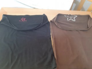 Set mis.M 3 fasce-1 top con bret. a spalla1 top br