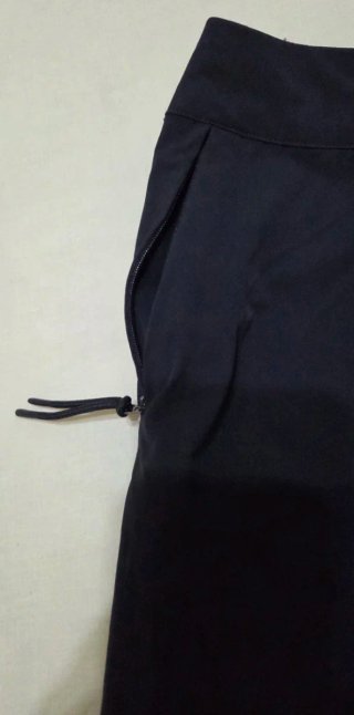 Short da escursionismo donna nero