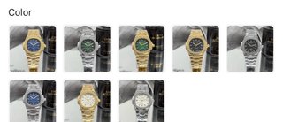 Reloj Rinnady Dorado con Esfera Verde