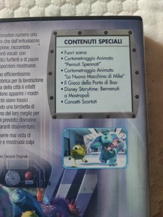 DVD Disney Pixar Monsters & Co.