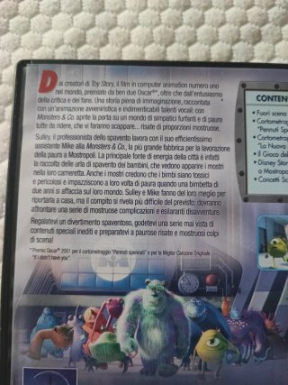 DVD Disney Pixar Monsters & Co.