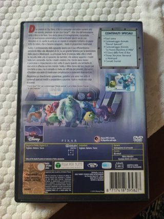 DVD Disney Pixar Monsters & Co.