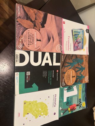 Libros texto 1 bachillerato