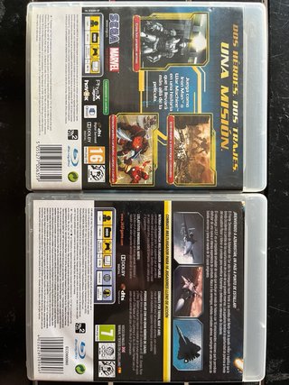 Juegos PS3 12€/unidad