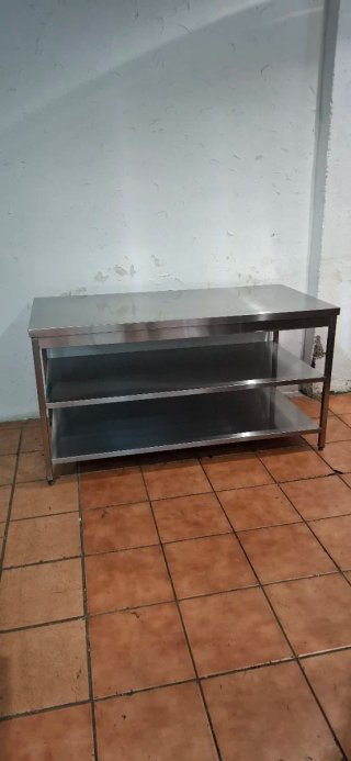 Mesa de trabajo acero inoxidable