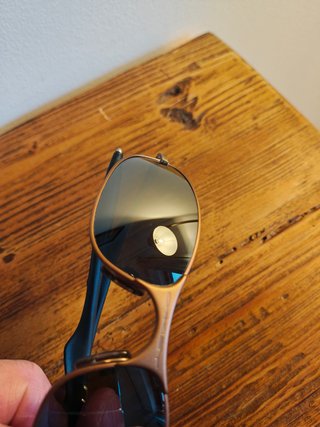 Oakley A-Wire Occhiali da Sole Marrone Oro