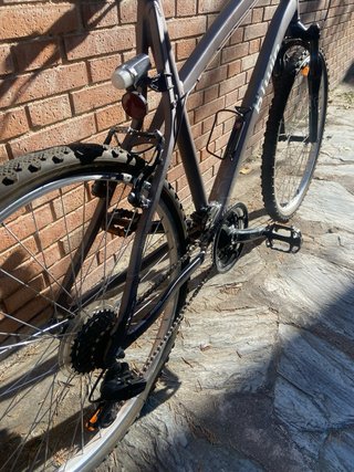 Bicicleta B'Twin Gris