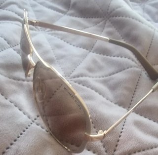 Gafas de sol Michael Kors doradas y marrones