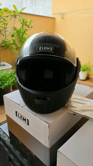 2 Cascos LEM Progeny Negro Mate XL/XXL